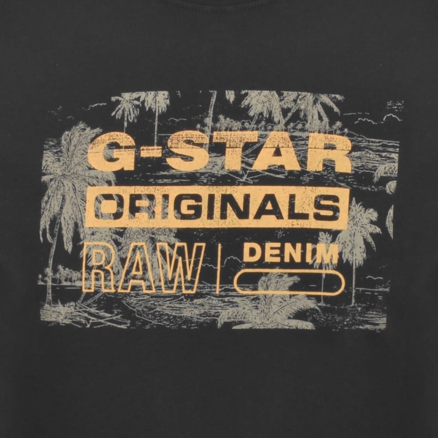 G star originals raw denim t shirt sales